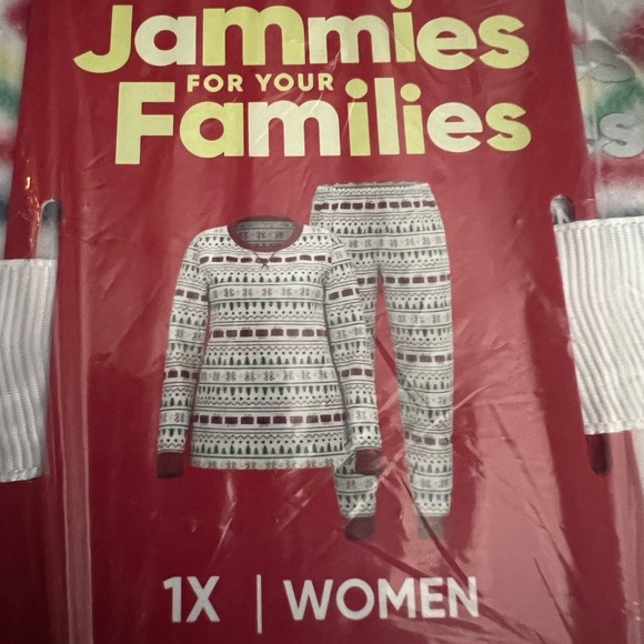 Christmas Jammies women’s size 1x, 
2 piece set - Picture 1 of 5